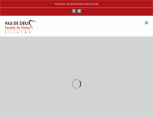 Tablet Screenshot of danzasevillapasdedeux.com